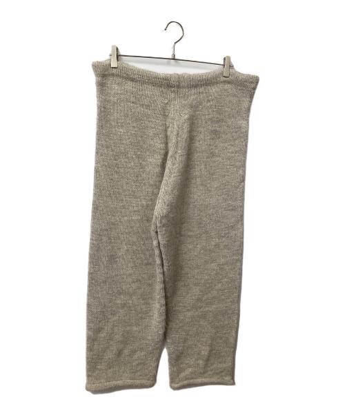 XENIA TELUNTS（キゼニアテルンツ）XENIA TELUNTS (キゼニアテルンツ) ニットパンツ ベージュ ベージュ サイズ:3の古着・服飾アイテム