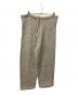 XENIA TELUNTS（キゼニアテルンツ）の古着「ニットパンツ ベージュ」｜ベージュ