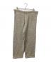 中古・古着 XENIA TELUNTS (キゼニアテルンツ) ニットパンツ ベージュ ベージュ サイズ:3：20000円