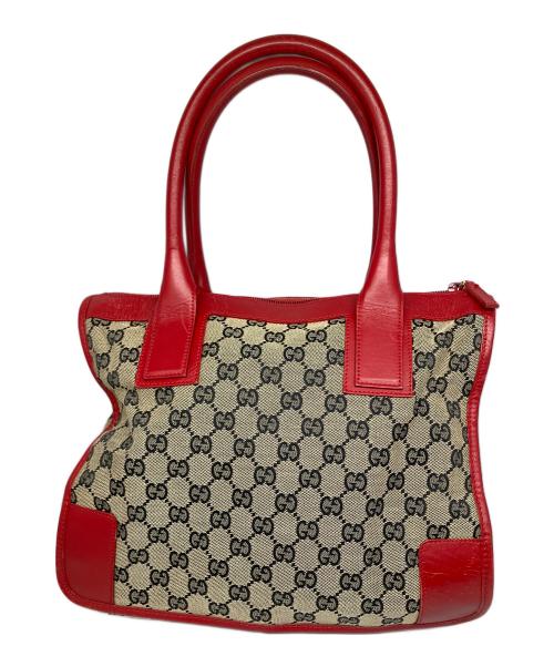 GUCCI（グッチ）GUCCI (グッチ) GG　キャンバスハンドバッグの古着・服飾アイテム
