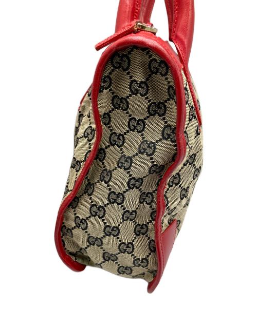 GUCCI（グッチ）GUCCI (グッチ) GG　キャンバスハンドバッグの古着・服飾アイテム