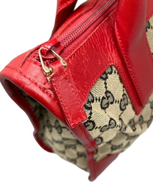 GUCCI（グッチ）GUCCI (グッチ) GG　キャンバスハンドバッグの古着・服飾アイテム