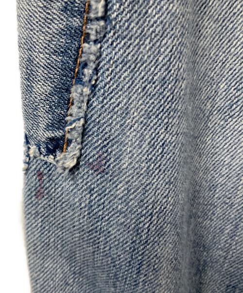 POLO RALPH LAUREN（ポロ・ラルフローレン）POLO RALPH LAUREN (ポロ・ラルフローレン) パッチワークデニムパンツ ブルー サイズ:w26の古着・服飾アイテム