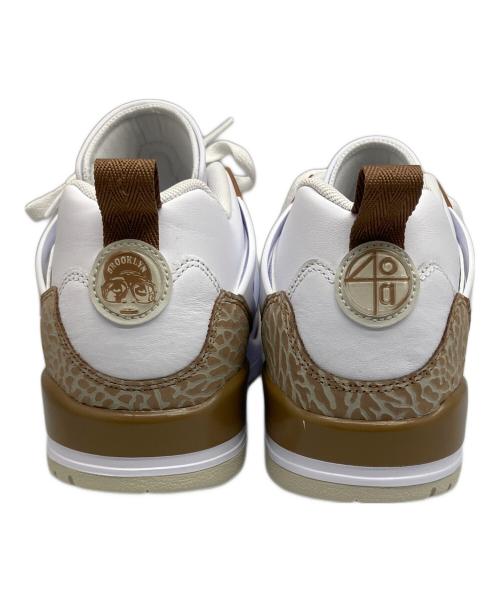 NIKE（ナイキ）NIKE (ナイキ) Jordan - Spizike Low Trainers  ホワイト×ブラウン サイズ:28の古着・服飾アイテム