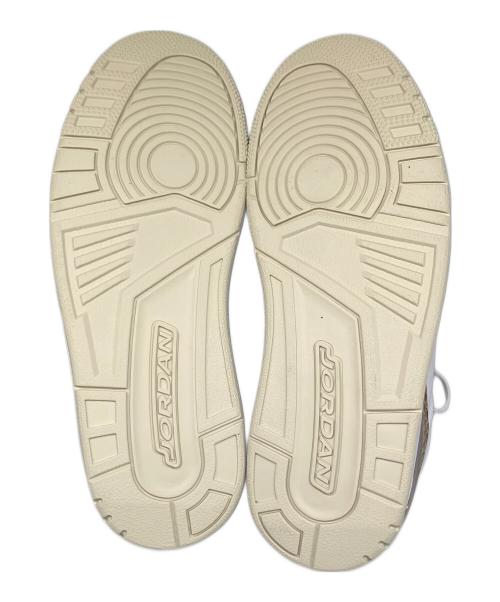 NIKE（ナイキ）NIKE (ナイキ) Jordan - Spizike Low Trainers  ホワイト×ブラウン サイズ:28の古着・服飾アイテム