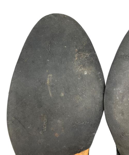 SCOTCH GRAIN（スコッチグレイン）SCOTCH GRAIN (スコッチグレイン) シングルモンクストレートチップ  ブラック ブラック サイズ:24.5の古着・服飾アイテム