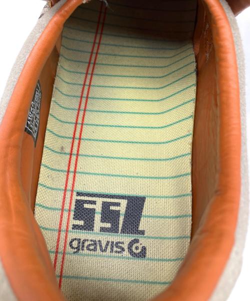 GRAVIS（グラビス）GRAVIS (グラビス) スリッポン グレー グレー サイズ:26.5の古着・服飾アイテム