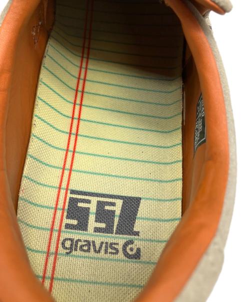 GRAVIS（グラビス）GRAVIS (グラビス) スリッポン グレー グレー サイズ:26.5の古着・服飾アイテム