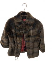 Sov.（ソブ）の古着「ファージャケット」｜ブラウン