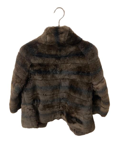 Sov.（ソブ）Sov. (ソブ) ファージャケット ブラウン サイズ:サイズ表記無しの古着・服飾アイテム