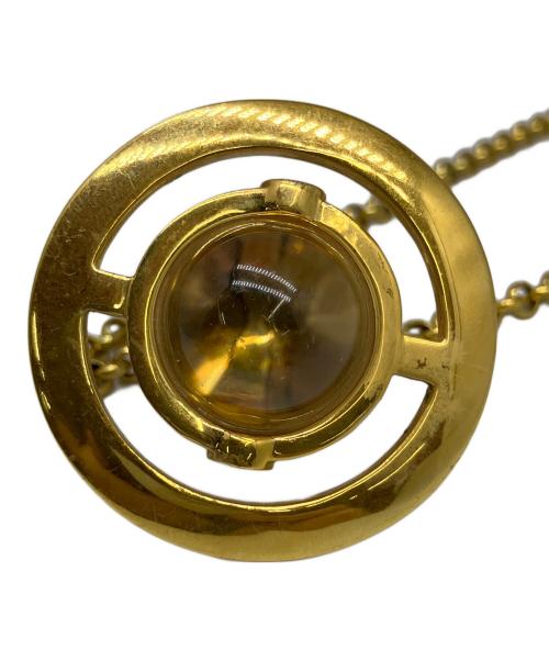 Vivienne Westwood（ヴィヴィアンウエストウッド）Vivienne Westwood (ヴィヴィアンウエストウッド) ラージオーブネックレス ゴールドの古着・服飾アイテム