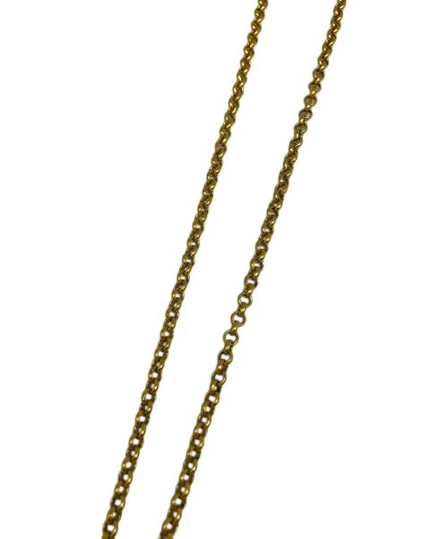 Vivienne Westwood（ヴィヴィアンウエストウッド）Vivienne Westwood (ヴィヴィアンウエストウッド) ラージオーブネックレス ゴールドの古着・服飾アイテム