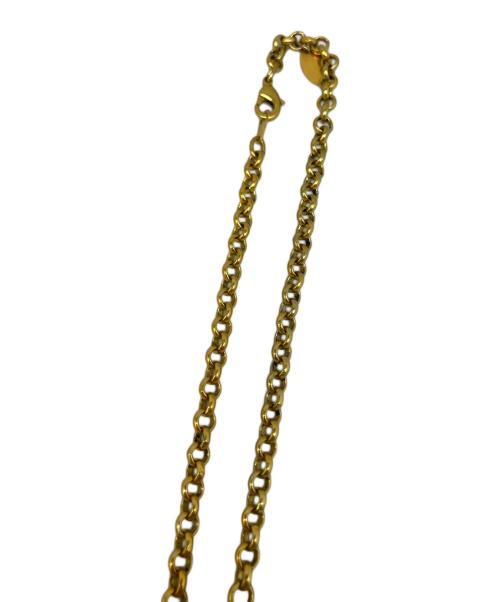 Vivienne Westwood（ヴィヴィアンウエストウッド）Vivienne Westwood (ヴィヴィアンウエストウッド) ラージオーブネックレス ゴールドの古着・服飾アイテム