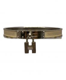 HERMES（エルメス）の古着「ケリーバングル 	カデナモチーフ」｜ベージュ