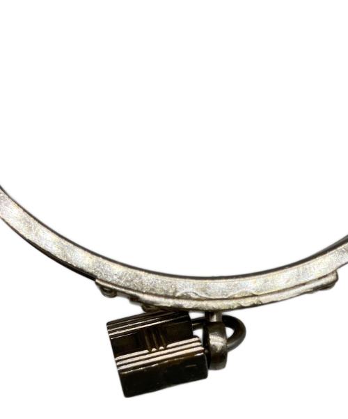 HERMES（エルメス）HERMES (エルメス) ケリーバングル 	カデナモチーフ ベージュの古着・服飾アイテム