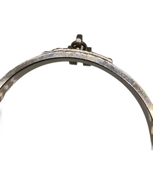 HERMES（エルメス）HERMES (エルメス) ケリーバングル 	カデナモチーフ ベージュの古着・服飾アイテム