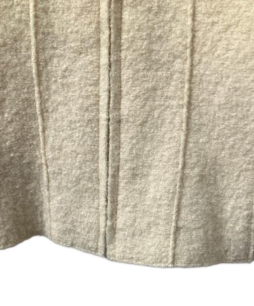 CHANEL（シャネル）CHANEL (シャネル) ノーカラージャケット アイボリー ホワイト サイズ:38の古着・服飾アイテム