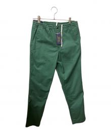 POLO RALPH LAUREN（ポロ・ラルフローレン）の古着「ストレートフィットウォッシュドストレッチチノパンツ」｜グリーン