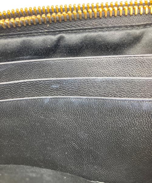 MIU MIU（ミュウミュウ）MIU MIU (ミュウミュウ) チェーンショルダーバッグ マテラッセ ブラックの古着・服飾アイテム