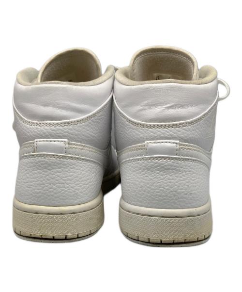 NIKE（ナイキ）NIKE (ナイキ) AIR JORDAN 1 MID ホワイト サイズ:26.5の古着・服飾アイテム