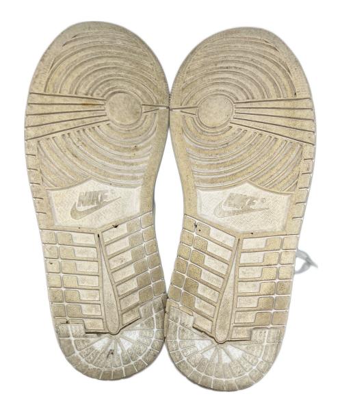 NIKE（ナイキ）NIKE (ナイキ) AIR JORDAN 1 MID ホワイト サイズ:26.5の古着・服飾アイテム