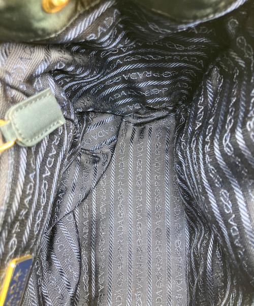 PRADA（プラダ）PRADA (プラダ) TESSUTO MARCHIO ブラックの古着・服飾アイテム