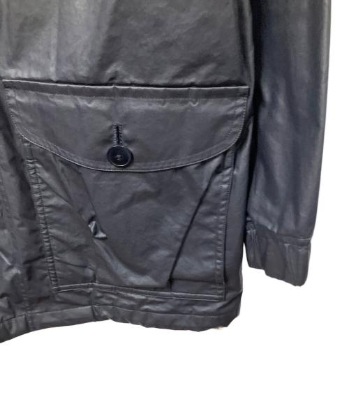 A.P.C.（アーペーセー）A.P.C. (アーペーセー) フーテッドナイロンコート ブラック ネイビー サイズ:XSの古着・服飾アイテム