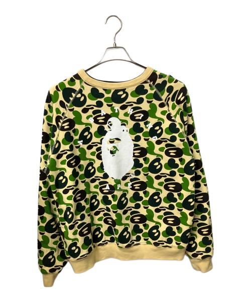A BATHING APE（ア ベイシング エイプ）A BATHING APE (ア ベイシング エイプ) リバーシブルスウェット ブラック×ベージュ サイズ:Mの古着・服飾アイテム