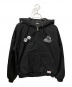 X-LARGEエクストララージ）の古着「DICE HOODED WORK JACKET」｜ブラック