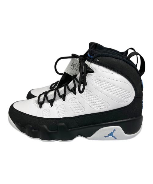 NIKE（ナイキ）NIKE (ナイキ) AIR JORDAN 9 RETRO ホワイト×ブラック サイズ:27 未使用品の古着・服飾アイテム