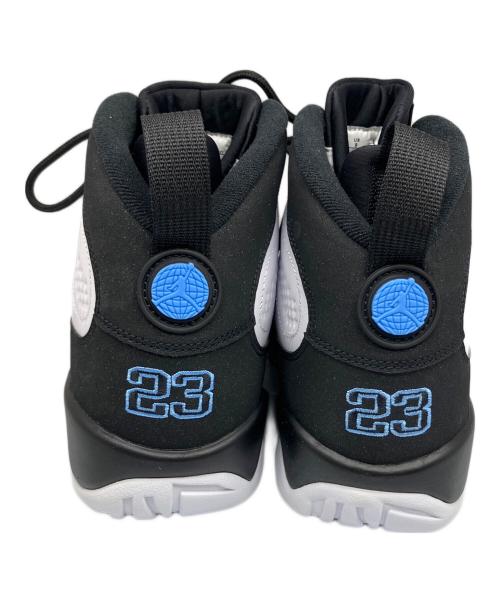 NIKE（ナイキ）NIKE (ナイキ) AIR JORDAN 9 RETRO ホワイト×ブラック サイズ:27 未使用品の古着・服飾アイテム