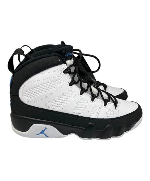 NIKE（ナイキ）NIKE (ナイキ) AIR JORDAN 9 RETRO ホワイト×ブラック サイズ:27 未使用品の古着・服飾アイテム