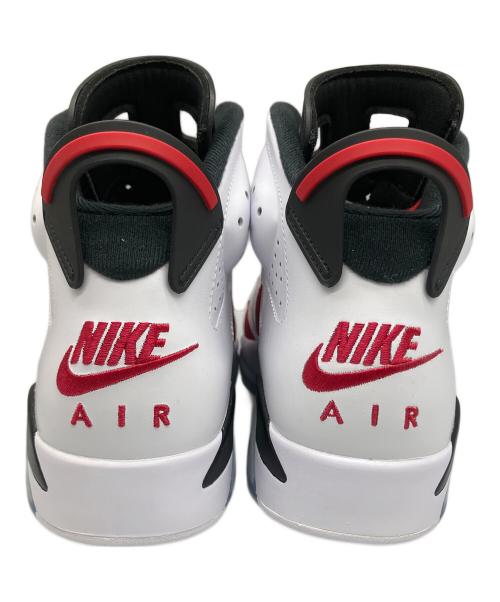 NIKE（ナイキ）NIKE (ナイキ) AIR JORDAN 6 RETRO レッド×ホワイト サイズ:28の古着・服飾アイテム