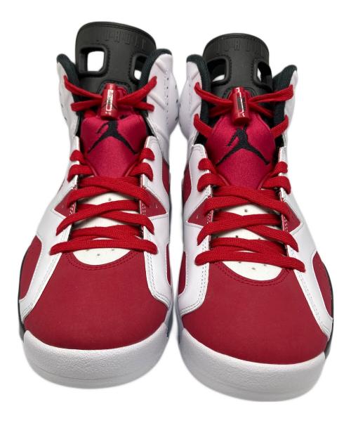 NIKE（ナイキ）NIKE (ナイキ) AIR JORDAN 6 RETRO レッド×ホワイト サイズ:28の古着・服飾アイテム