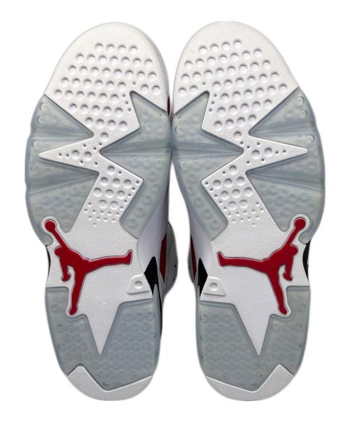 NIKE（ナイキ）NIKE (ナイキ) AIR JORDAN 6 RETRO レッド×ホワイト サイズ:28の古着・服飾アイテム