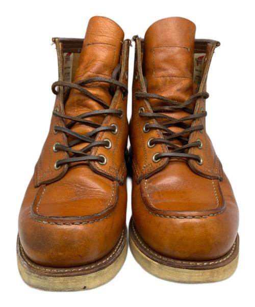 RED WING（レッドウィング）RED WING (レッドウィング) 6インチ クラシックモックトゥブーツ ブラウン サイズ:26の古着・服飾アイテム