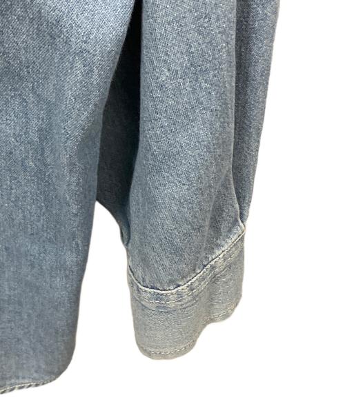 Calvin Klein（カルバンクライン）Calvin Klein (カルバンクライン) 長袖シャツ インディゴ サイズ:Mの古着・服飾アイテム