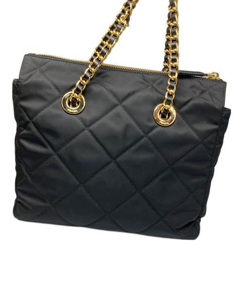 PRADA（プラダ）PRADA (プラダ) TESSUTO IMPUNTU ブラックの古着・服飾アイテム