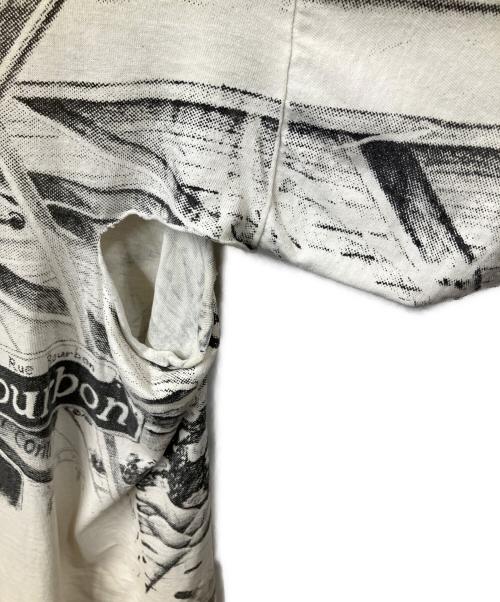 SoF Tee（ソフ ティー）SoF Tee (ソフ ティー) JAZZ MUSICIAN DAMAGED TEE ホワイト サイズ:XLの古着・服飾アイテム