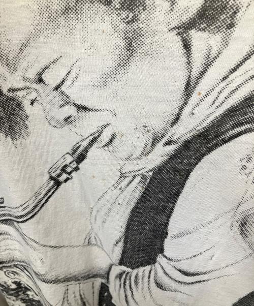 SoF Tee（ソフ ティー）SoF Tee (ソフ ティー) JAZZ MUSICIAN DAMAGED TEE ホワイト サイズ:XLの古着・服飾アイテム