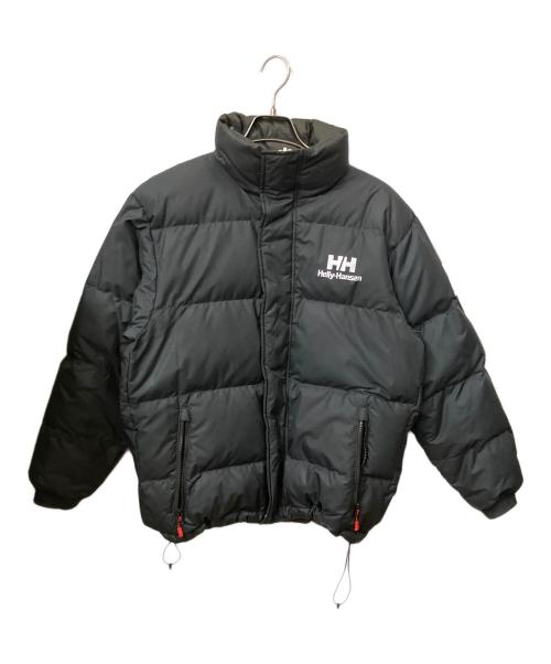 HELLY HANSEN（ヘリーハンセン）HELLY HANSEN (ヘリーハンセン) Bubble Down Jacket ブラック×オリーブ サイズ:Mの古着・服飾アイテム