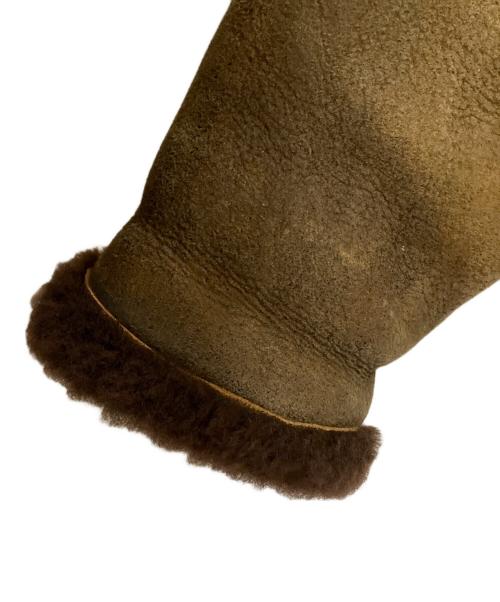 HARLEY-DAVIDSON（ハーレーダビッドソン）HARLEY-DAVIDSON (ハーレーダビッドソン) ムートンジャケット　ブラウン ブラウン サイズ:Sの古着・服飾アイテム