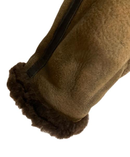 HARLEY-DAVIDSON（ハーレーダビッドソン）HARLEY-DAVIDSON (ハーレーダビッドソン) ムートンジャケット　ブラウン ブラウン サイズ:Sの古着・服飾アイテム