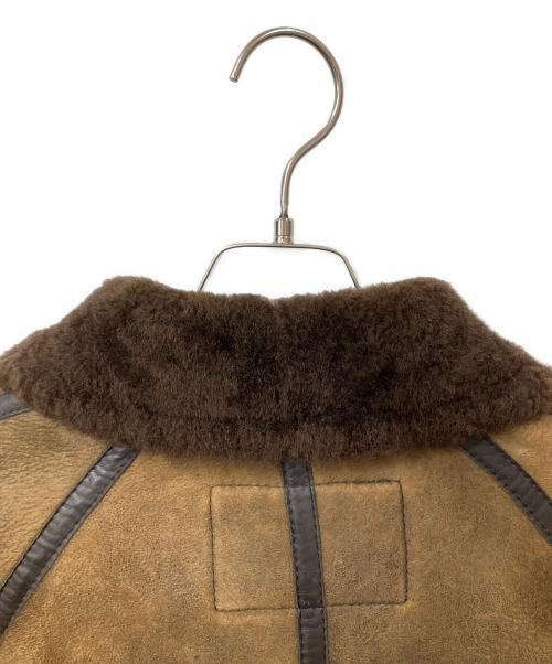 HARLEY-DAVIDSON（ハーレーダビッドソン）HARLEY-DAVIDSON (ハーレーダビッドソン) ムートンジャケット　ブラウン ブラウン サイズ:Sの古着・服飾アイテム