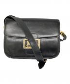 CELINEセリーヌ）の古着「ショルダーバッグ ブラック」｜ブラック