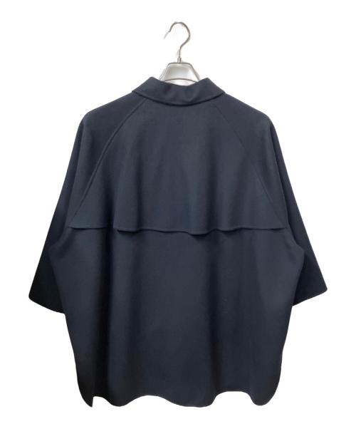 BEAUTY&YOUTH（ビューティーアンドユース）BEAUTY&YOUTH (ビューティーアンドユース) BY リバーポンチョ コート ネイビー サイズ:Mの古着・服飾アイテム