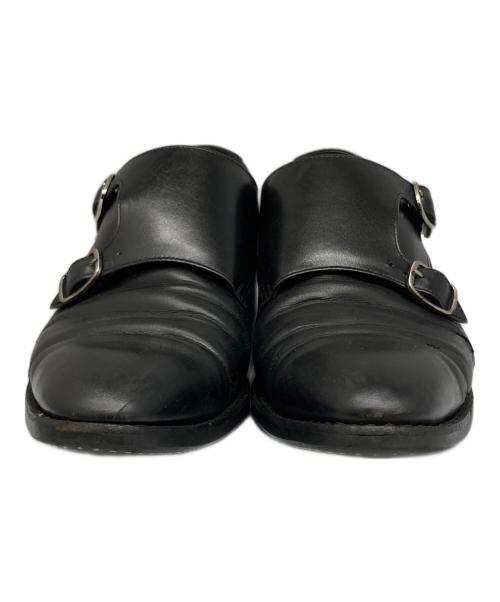 UNION IMPERIAL（ユニオンインペリアル）UNION IMPERIAL (ユニオンインペリアル) モンクストラップシューズ ブラック ブラック サイズ:24の古着・服飾アイテム