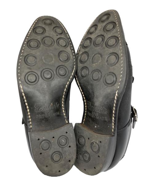 UNION IMPERIAL（ユニオンインペリアル）UNION IMPERIAL (ユニオンインペリアル) モンクストラップシューズ ブラック ブラック サイズ:24の古着・服飾アイテム