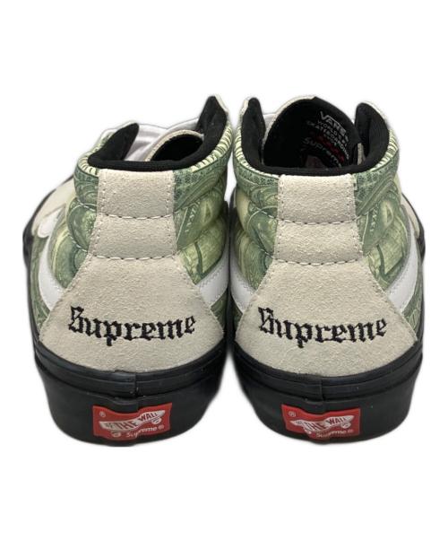 VANS（ヴァンズ）VANS (バンズ) SUPREME (シュプリーム) Supreme 2023SS Vans Dollar Skate Grosso Mid グリーン サイズ:27の古着・服飾アイテム