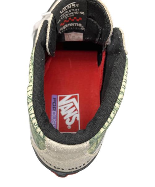 VANS（ヴァンズ）VANS (バンズ) SUPREME (シュプリーム) Supreme 2023SS Vans Dollar Skate Grosso Mid グリーン サイズ:27の古着・服飾アイテム